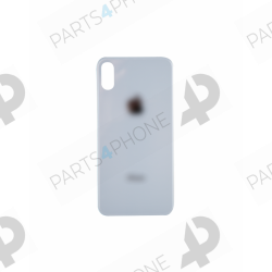 X (A1901)-iPhone X (A1901), Cache batterie en verre + autocollant-