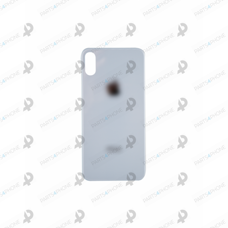 X (A1901)-iPhone X (A1901), Akku-Abdeckung aus Glas + Sticker-