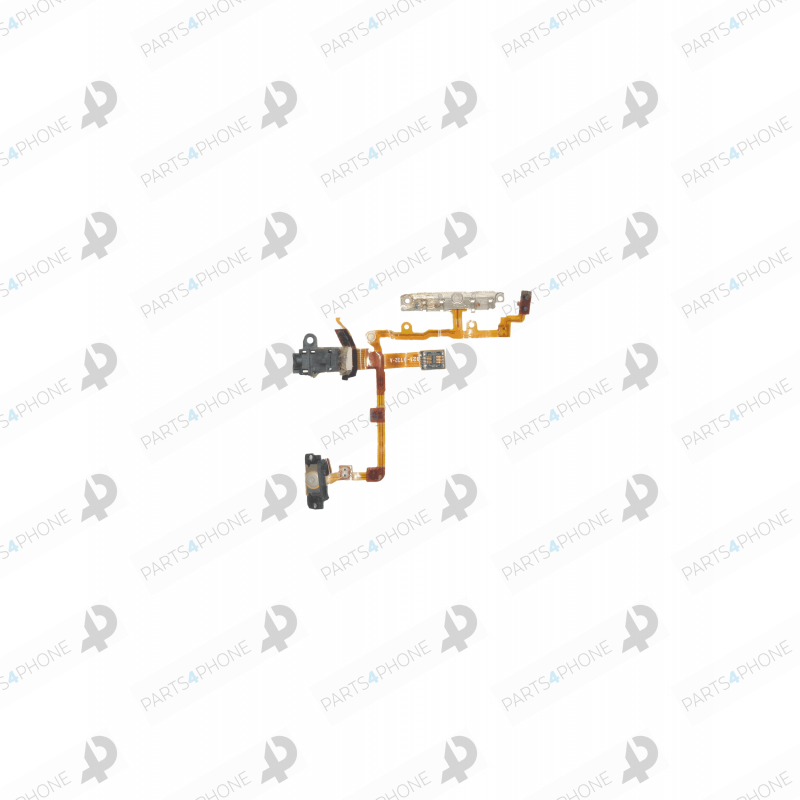 3Gs (A1303)-iPhone 3G (A1241) und iPhone 3Gs (A1303), Flexkabel mit Jack-Anschluss Lautstärke und Vibration-