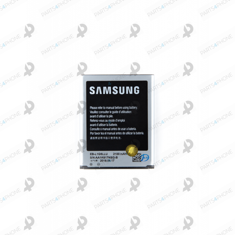 S3 (GT-i9305)-Galaxy S3 (GT-i9305), EB-L1G6LLU batterie 3.8 volts, 2100 mAh-